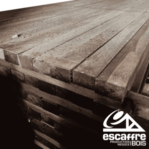 Tasseau - 37 x 60 mm - long 4.00 ml - sapin - traité autoclave classe 3 Brun